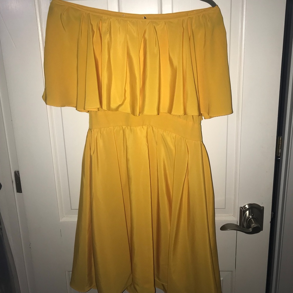 Cynthia Steffe Yellow Dress